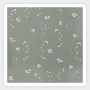 Delicate Flower Pattern Sticker